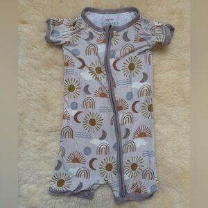 Little Sleepies Desert Sunrise Shorty Zippy